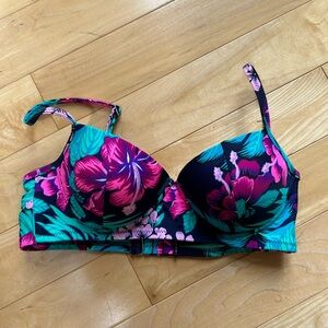 Xhiliration tropical bikini top